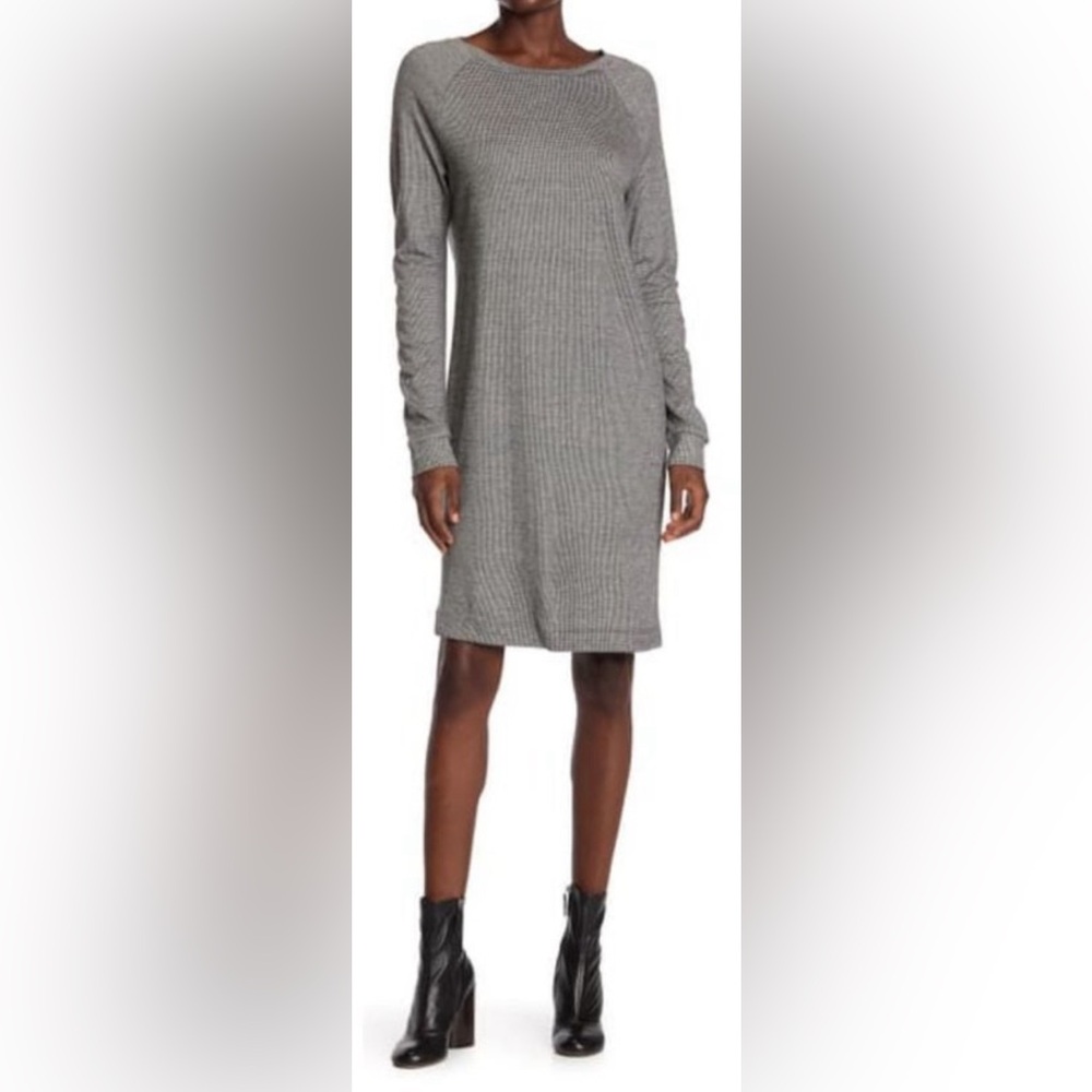 HOUNDSTOOTH, Workshop Republic Clothing , Dress long Sleeve, size medium, EUC
